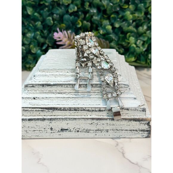 Fabulous Vintage Rhinestone Weiss Bracelet - Picture 3 of 5